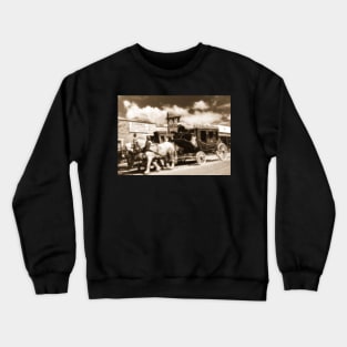 Tombstone Arizona Vintage Stagecoach Crewneck Sweatshirt